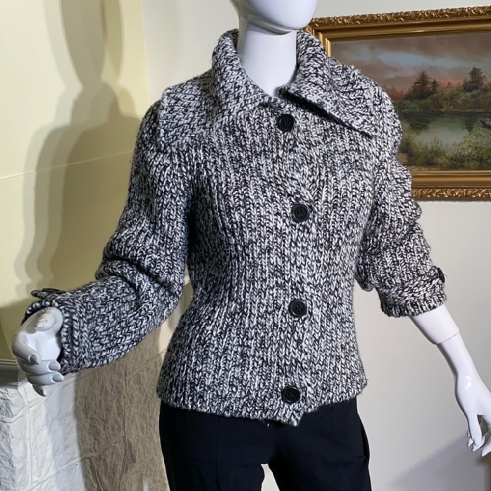Hugo Boss Wool Blend Chunky Cardigan